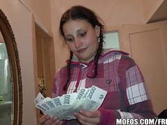 LovelyClips presents: Pretty czech student trades sex for cash