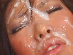 LovelyClips presents: Rio hamasaki bes of bukkake