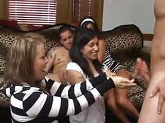 LovelyClips presents: Cfnm handjobs (compilation)