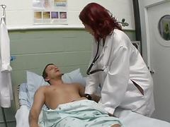 LovelyClips presents: Marsha lord - long legged anal readhead-nurse