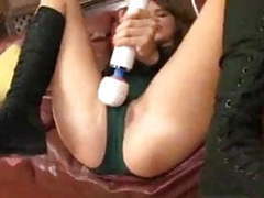 LovelyClips presents: Helga squirts through her panties and masturbates
