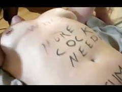 LovelyClips presents: Slut wife gets used from 2 men in bareback threesome