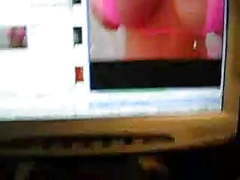 LovelyClips presents: Amateur whore in mini skirt stripping showing natural 38 f tits and big ass for you to cum hard