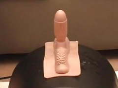 LovelyClips presents: Extremely strong orgasm on sybian