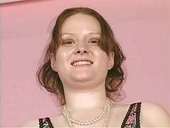 LovelyClips presents: Brunette with huge tits rides an electric sybian