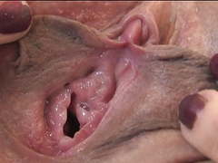 LovelyClips presents: Pussy contractions and creamy orgasm up close