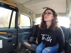 LovelyClips presents: The randy driver wants a private dance, Couple, Hardcore, Reality, Car Fucking, Jeans, Glasses, Tattoo, Thong, Natural Tits, Brunettes, Czech