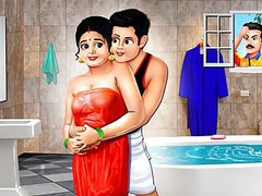 LovelyClips presents: Horny stepson fucks desi stepmom - desi hindi chudai audio - stepmom hardcore - big cock stepson - animated cartoon porn