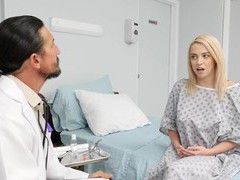 LovelyClips presents: Incredible anal exam for gorgeous blonde patient madison summers