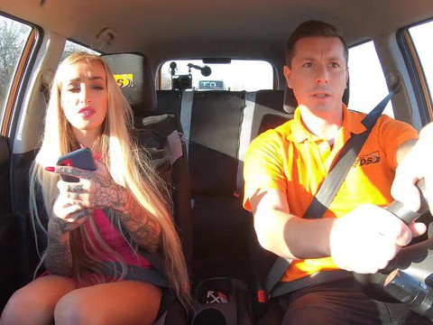 LovelyClips presents: Video of fit daisy lee giving head and getting fucked in the car