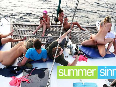 LovelyClips presents: Crazy boat ride fuck by summersinners