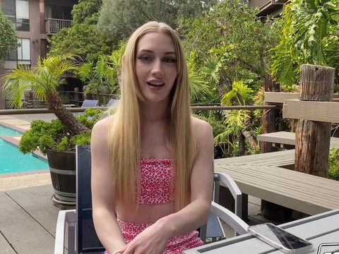 LovelyClips presents: I gave this hot blonde slut emma an overflowing creampie
