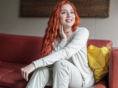 LovelyClips presents: Redhead aces job interview after having rough sex with the casting agent