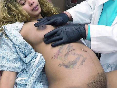 LovelyClips presents: Dayanara's pregnant exam with a naughty doctor