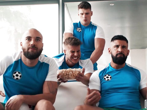 LovelyClips presents: Men - allen king devours malik delgaty's juicy cock, then takes the wildest ride on it