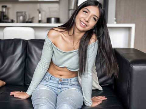 LovelyClips presents: Cute tiny teen latina tight pussy banged hard at amateur casting