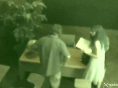 LovelyClips presents: Slut opens legs on desk and takes cock in cunt