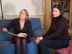 LovelyClips presents: Young girl spanked and caned