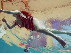 LovelyClips presents: Small teen tits look even better underwater