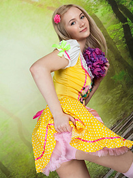 LovelyClips presents: This perfect cutie has taken all her clothes off to embrace her perfectly shaped body in a truly engaging way.